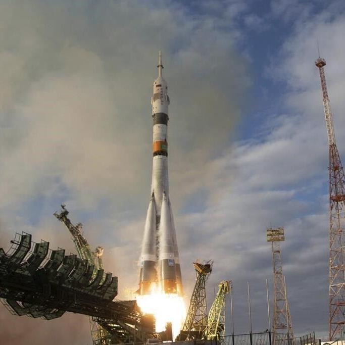 Russian Soyuz spacecraft with 3 astronauts docks at the International Space Station
